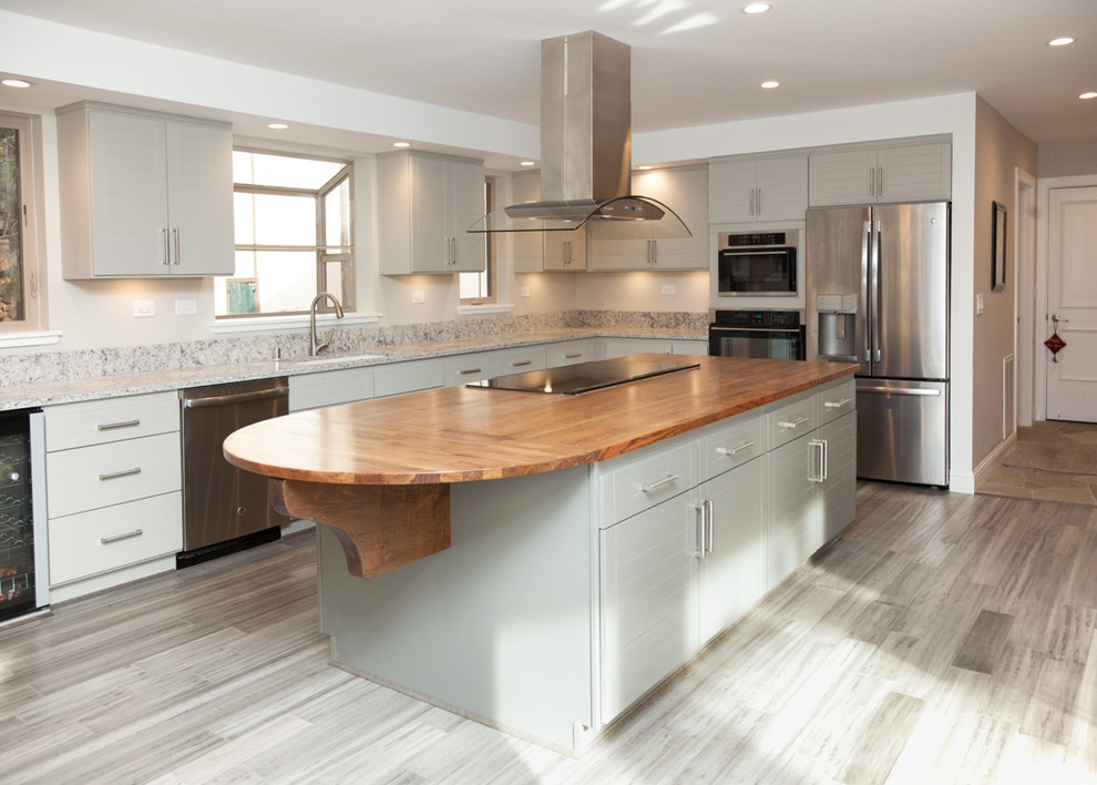 Truckee contemporary in the woods Contemporary Kitchen Sacramento