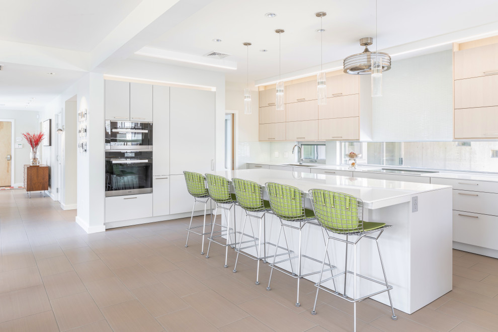 Truro Contemporary Smart House Contemporary Kitchen Boston by Elyssa Cohen Photography