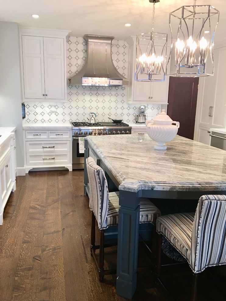 Tudor Revived Transitional Kitchen New York by Studio 49 Home