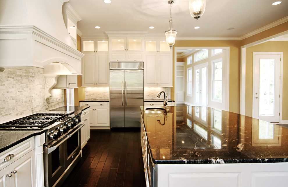 Photo of a traditional kitchen in Other.