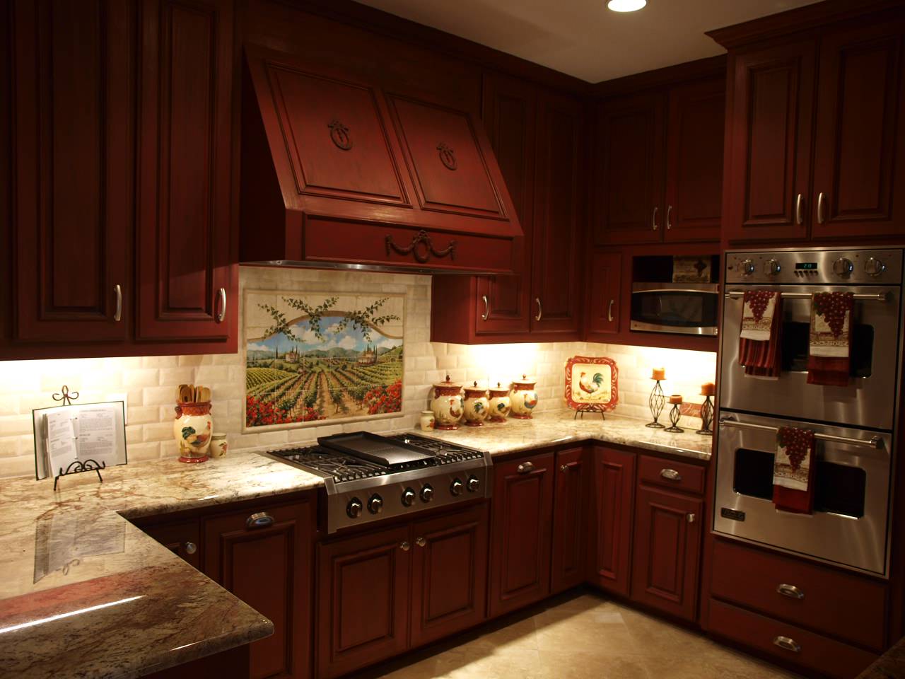 Tuscan Tile Murals Houzz