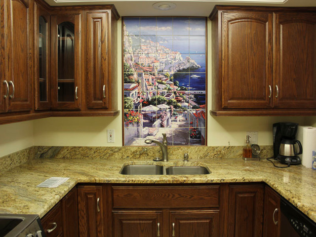 Tuscan Kitchen Backsplash Ideas Mediterranean Kitchen Tampa By The Tile Mural Store Usa Houzz Uk