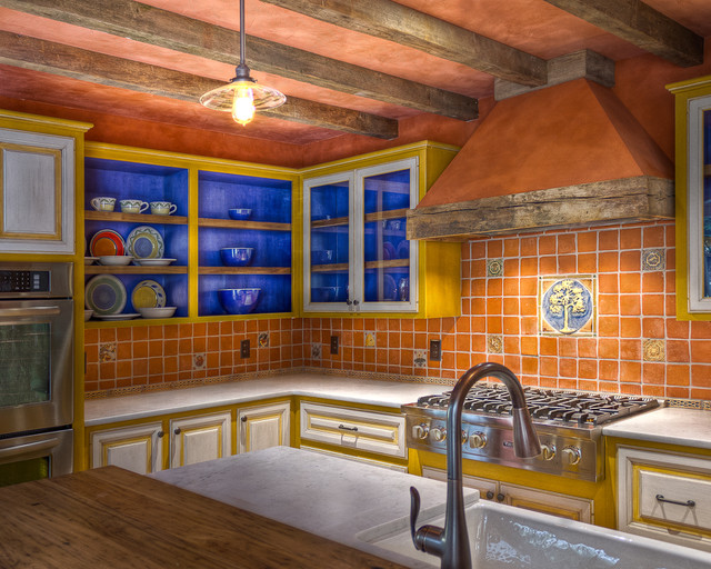 Tuscan Kitchen - Mediterranean - Kitchen - Philadelphia - by Veneshe ...