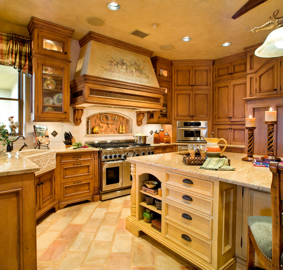 Tuscan Villa - Traditional - Kitchen - Austin - by Linda McCalla ...