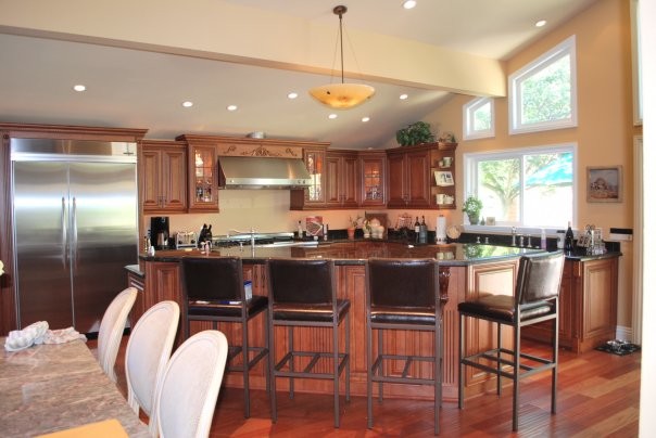 This is an example of a mediterranean kitchen in Orange County.