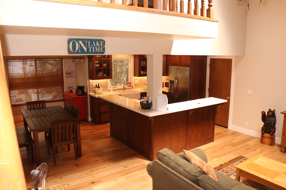 Twain harte Kitchen remodel finished Craftsman Kitchen Sacramento