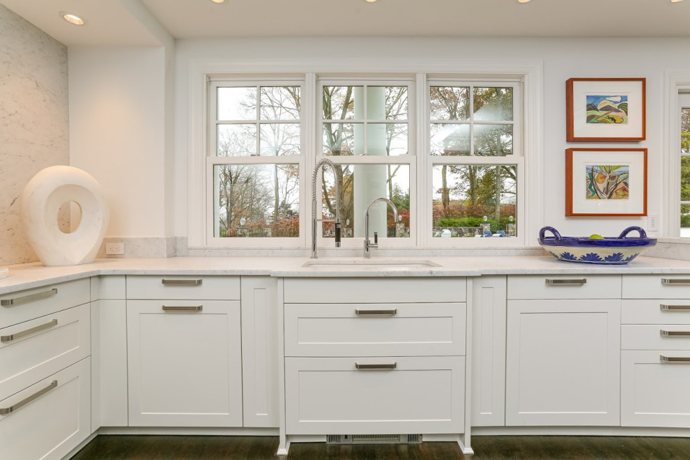 Two phase Chappaqua, Westchester County, NY Project 2019 Modern Kitchen