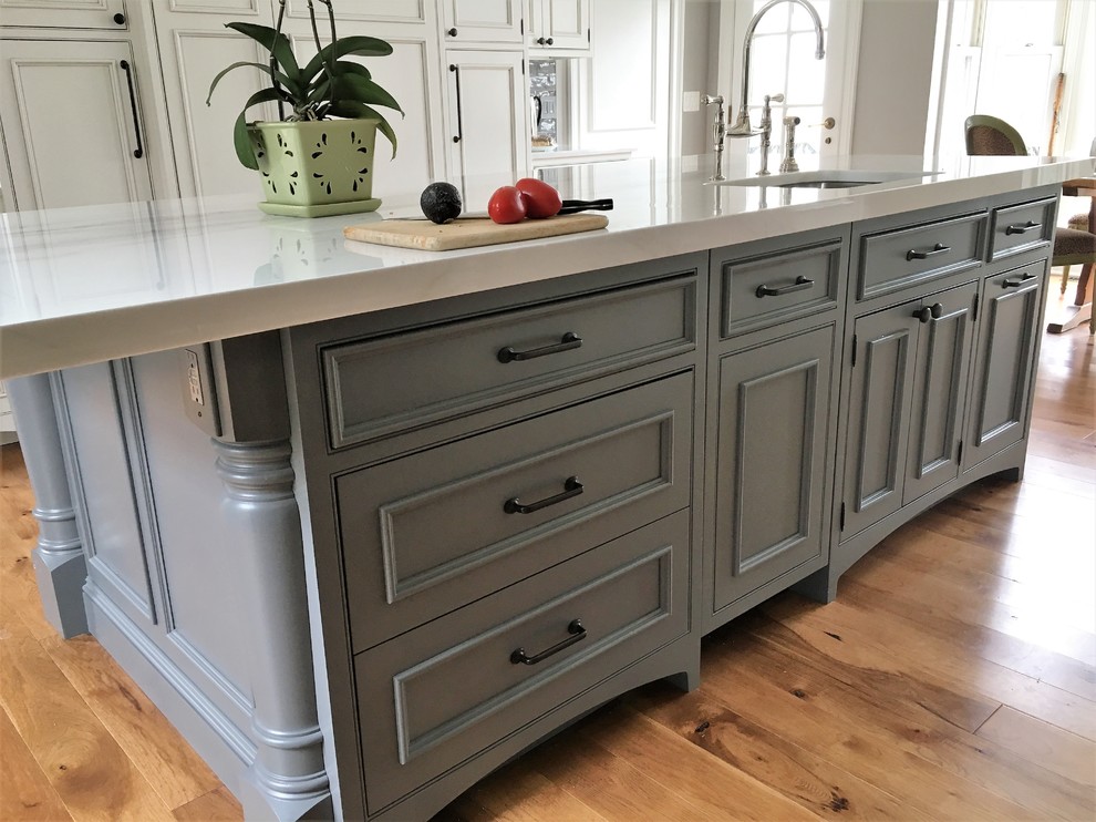 Twotone French Country Kitchen Traditional Kitchen New York by Zobel & Co. Kitchens Houzz