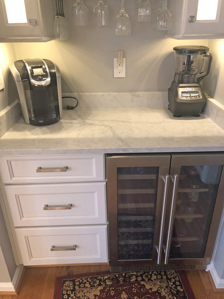 TwoTone Kitchen Design in Bowie Transitional Kitchen DC Metro