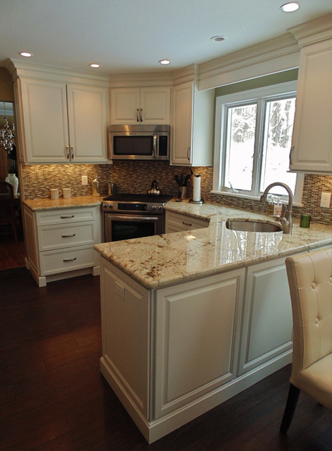 U-shaped Transitional Kitchen - East Hanover, NJ - Transitional ...