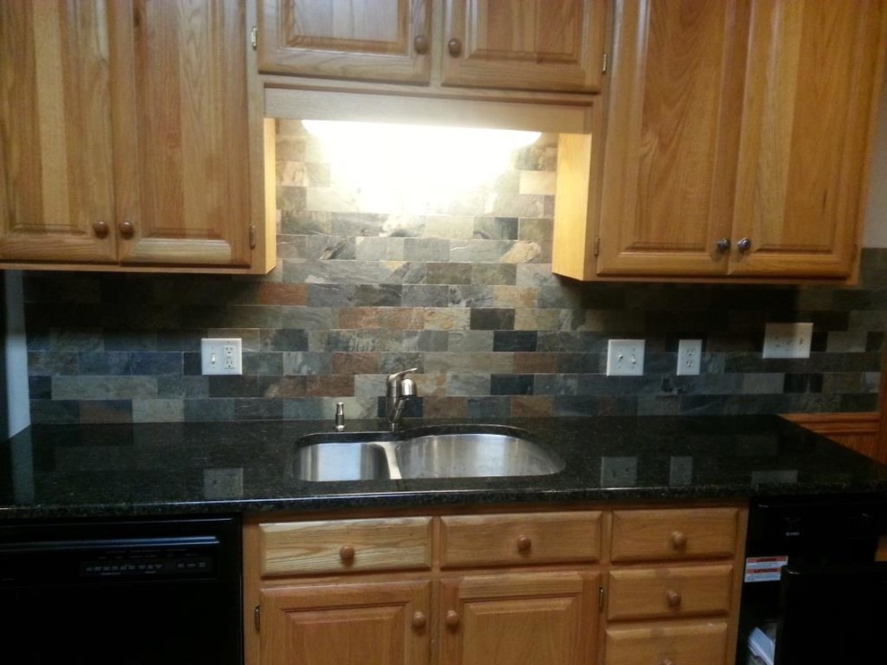 Uba Tuba Granite Countertops Traditional Kitchen Charlotte By Fireplace Granite Distributors Houzz