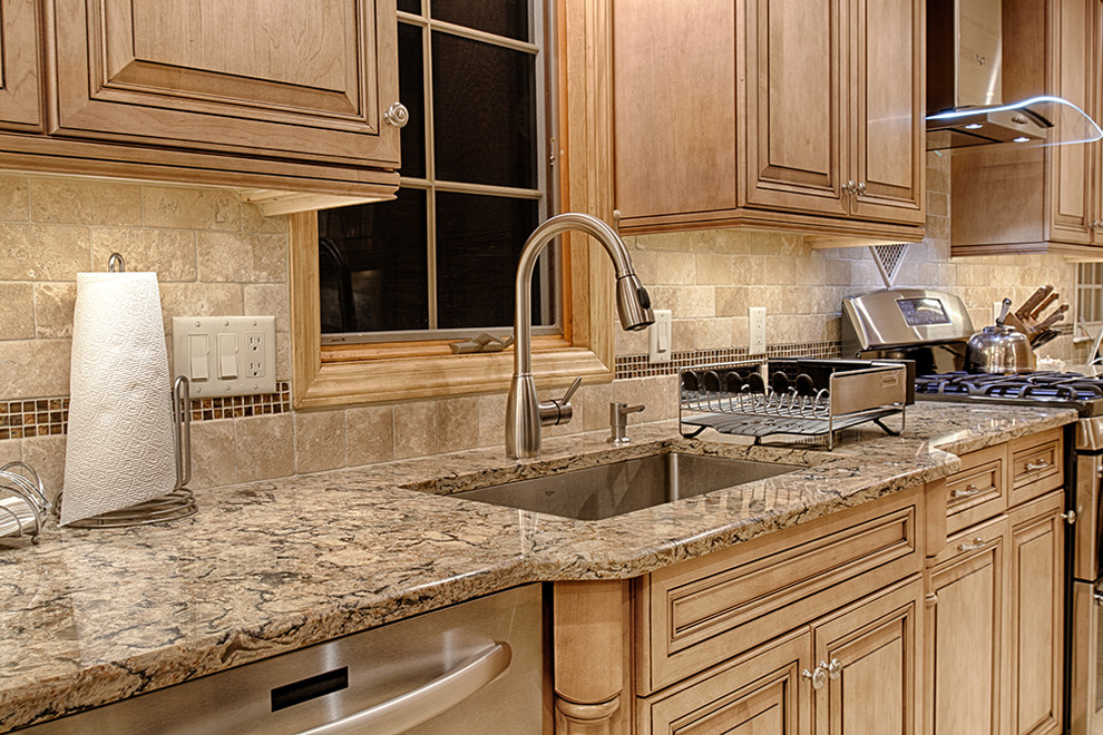 Ultracraft Mount Vernon Sand Brown Glaze Traditional Kitchen New