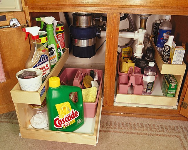 Under the Sink Rollout Storage Clásico Cocina Austin de Shelf