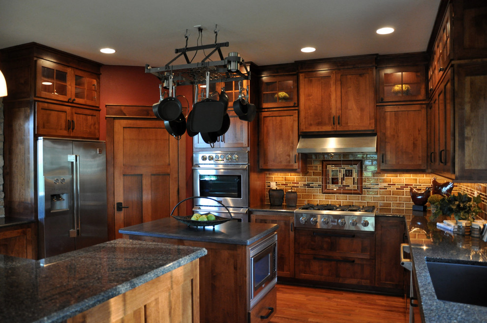 Updated Craftsman Style Residential New Construction Traditional Kitchen Milwaukee by
