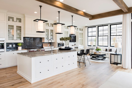 16 Unique White Kitchen Backsplash Ideas