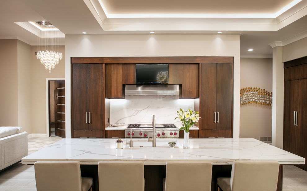 Upscale Transitional - Contemporary - Kitchen - Omaha - by Arjay ...