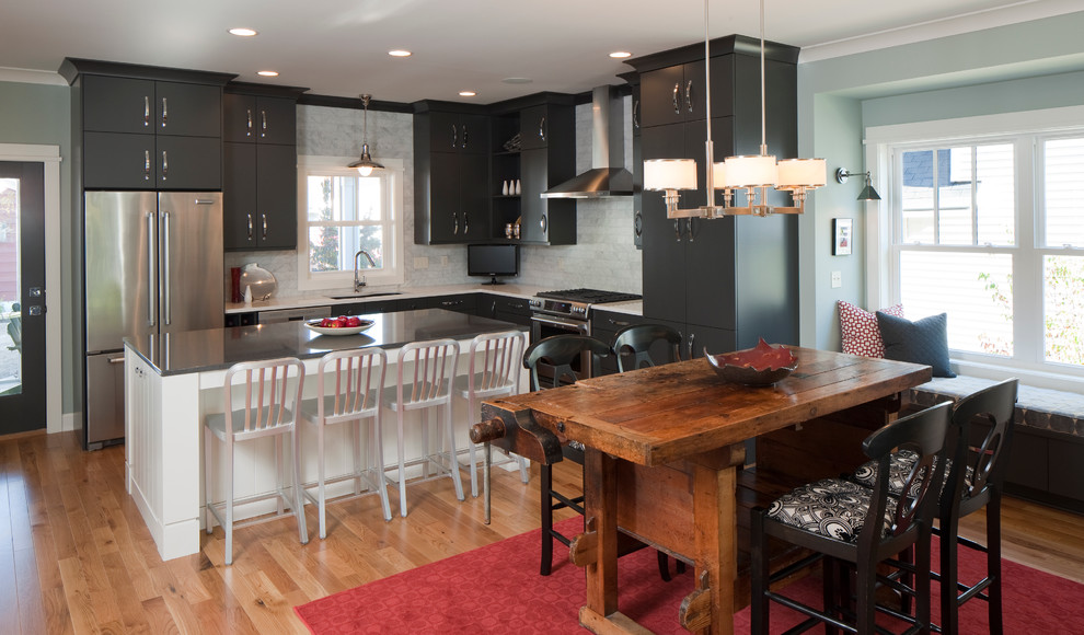 Example of a cottage kitchen design in Grand Rapids