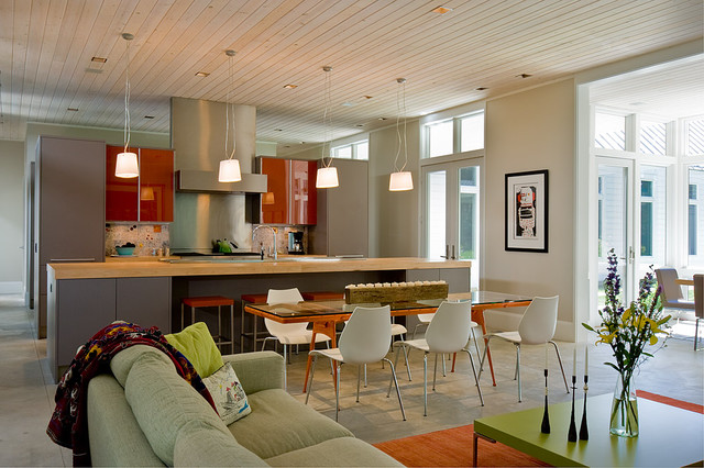 Vacation home, kitchen - Modern - Küche - Chicago - von Wheeler Kearns