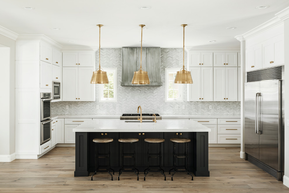 Vallejo Court Project Transitional Kitchen Phoenix By Aft Construction