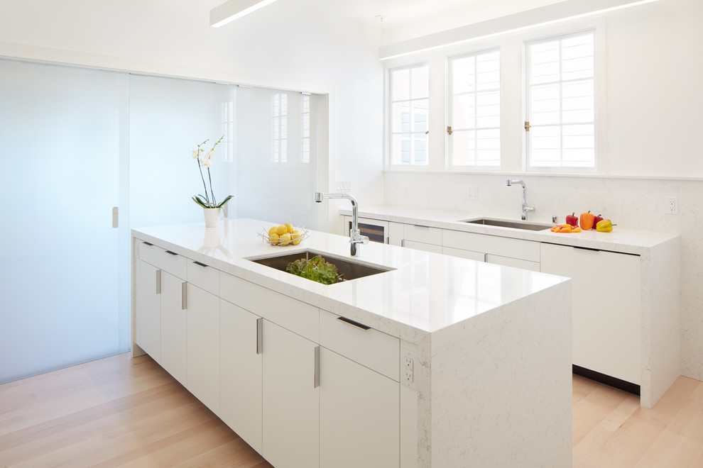 Vallejo Street Remodel Modern Kitchen San Francisco by Denise Hall Montgomery