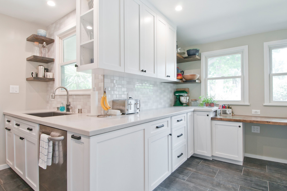 Van Nuys Colbath Kitchen Contemporary Kitchen Los Angeles By Luxe Remodel