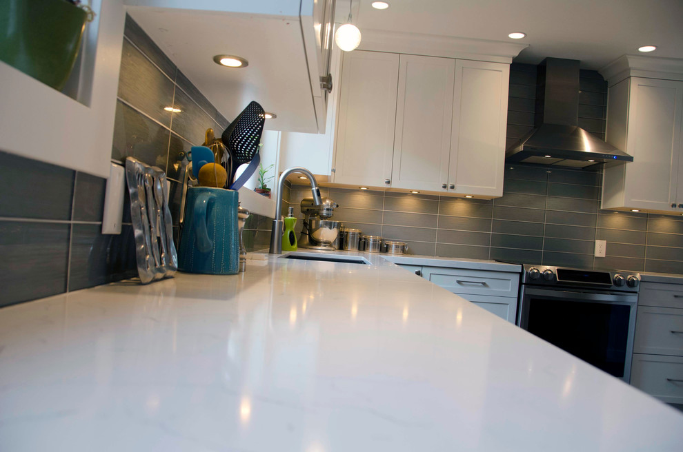 Venatino Quartz Countertops - Transitional - Kitchen - Vancouver - by Instyle Tilecraft Ltd. | Houzz