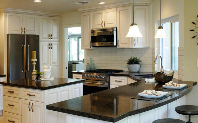 Venice Creme 2 American Traditional Kitchen Orange County By 405 Cabinets Stone Houzz Venice Creme 2 American Traditional, 405 Cabinets And Stone