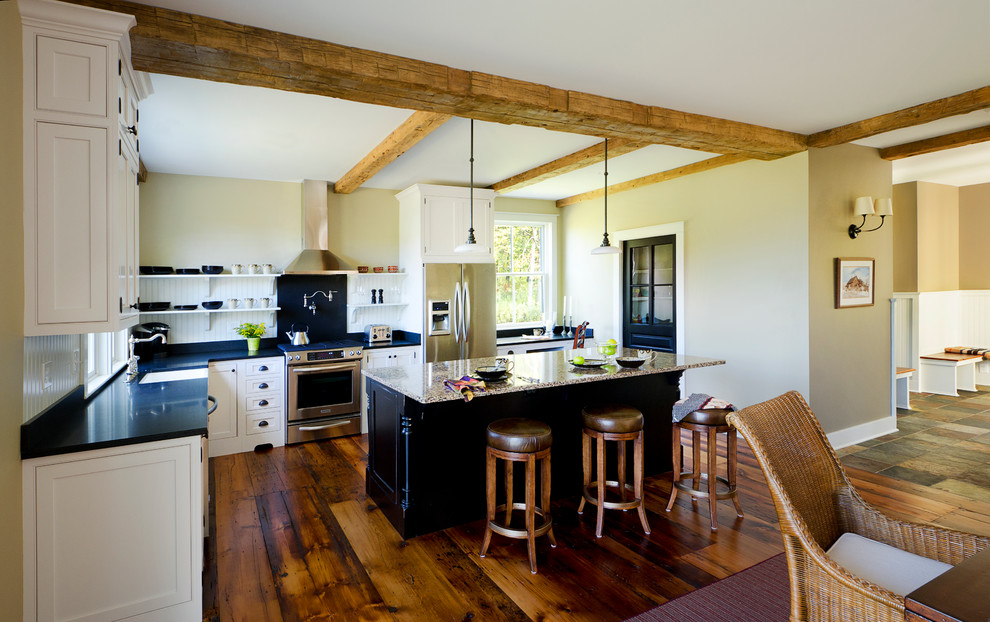 Vermont New Build Traditional Kitchen Burlington by Ambrose