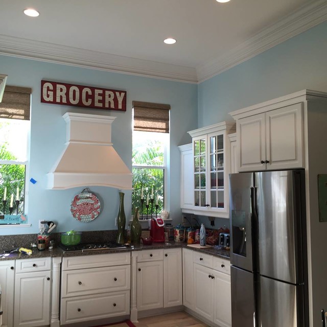 Vero Beach complete Interior repaint and painting of kitchen