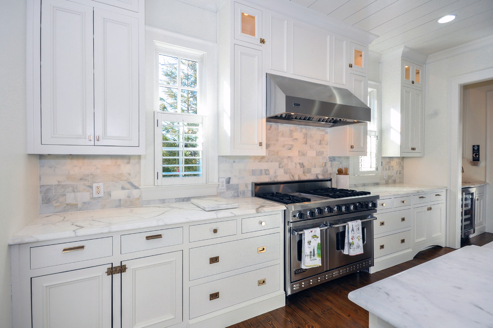 Vickery Kitchen gets facelift with new recessed off white