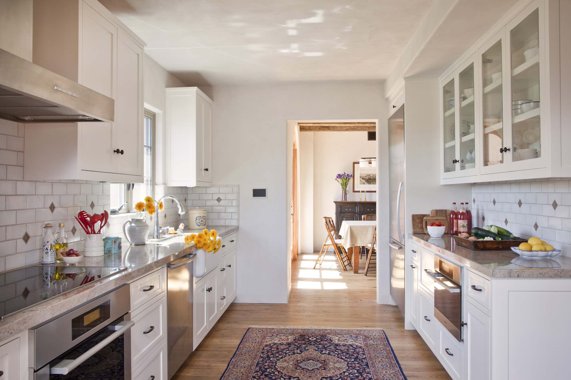 Second Floor Landing Kitchenette - Transitional - Kitchen