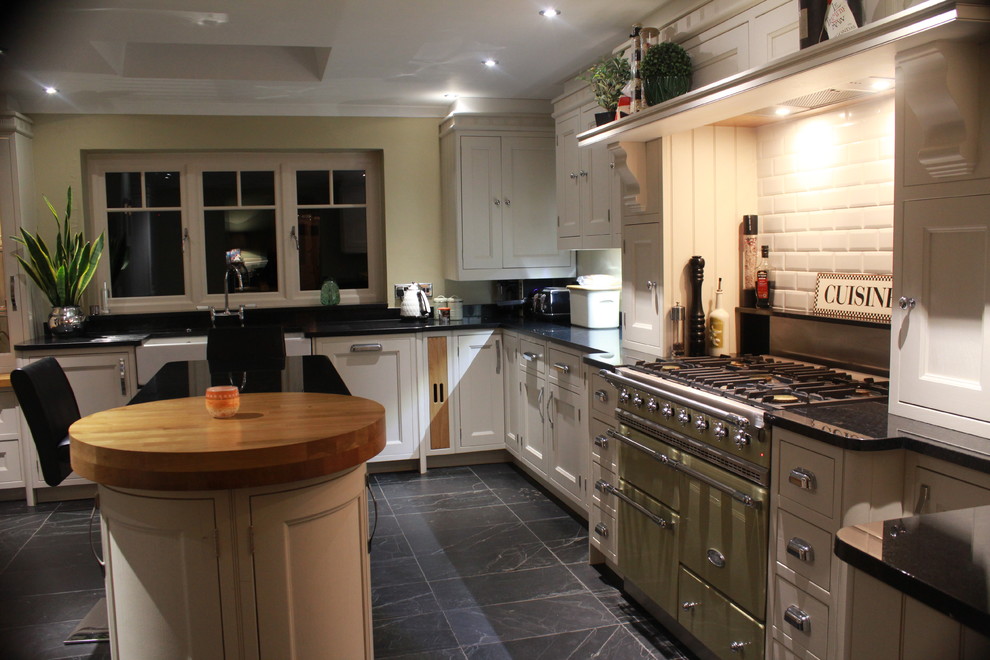 Victorian Town House Kitchen - Traditional - Kitchen - London - by ...