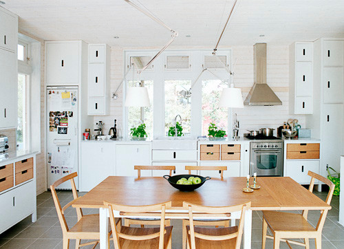 Scandi kitchen in Gothenburg.