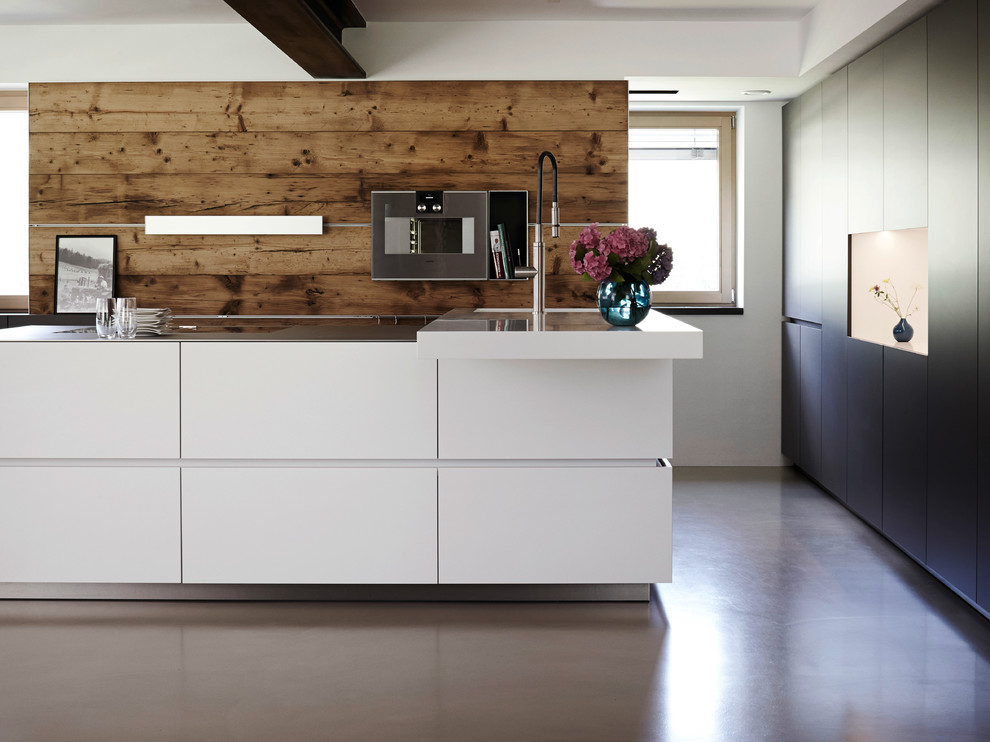 Ispirazione per una cucina design