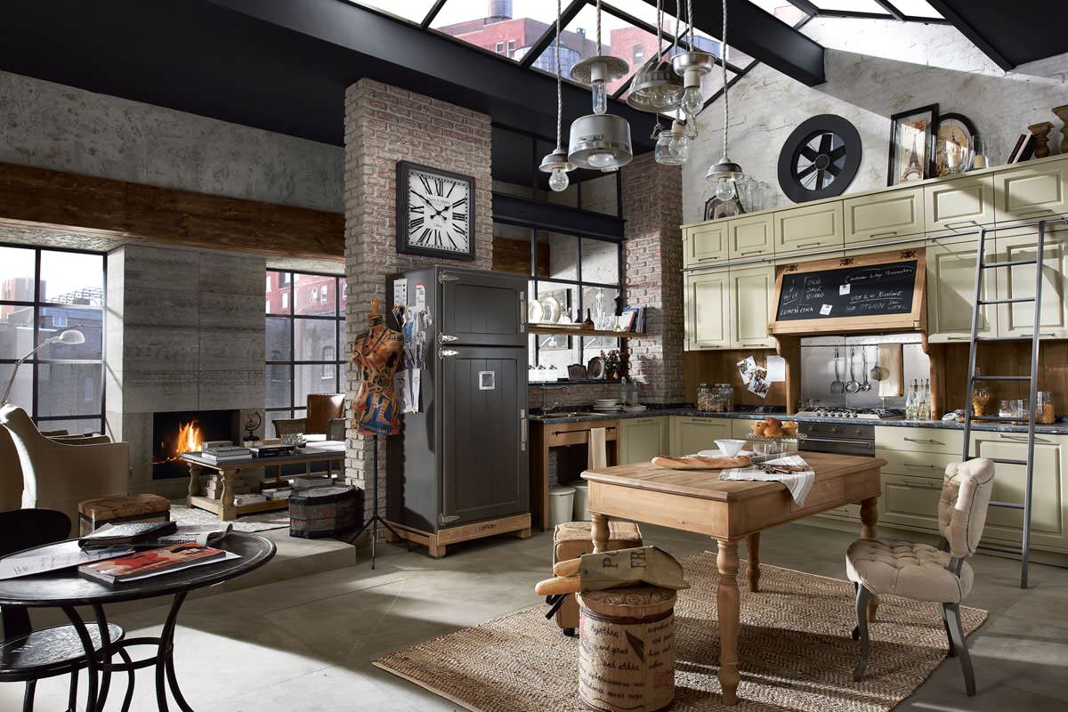 75 Industrial Kitchen Ideas You'll Love - July, 2023 | Houzz