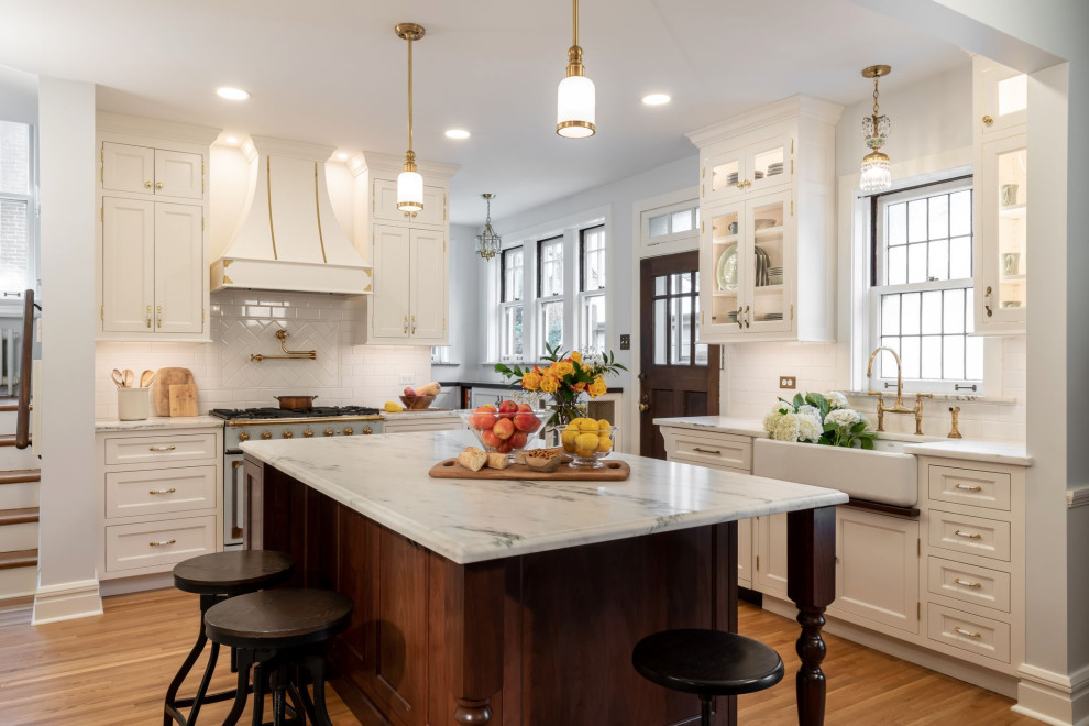 Vintage Inspired Kitchen Traditional Kitchen St Louis by