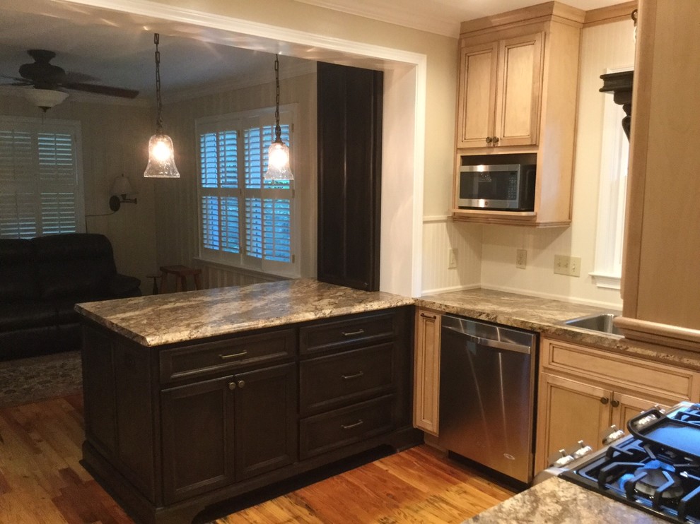 Vintage Ranch Remodel in Cartersville Transitional Kitchen