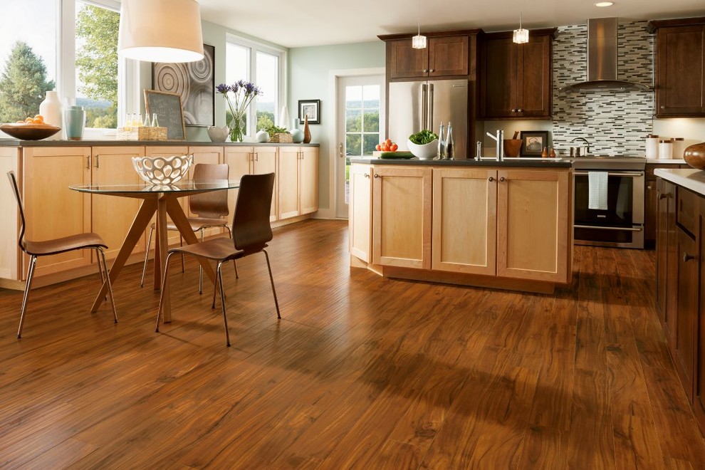 Vinyl & Laminate Flooring Transitional Kitchen New York by Main