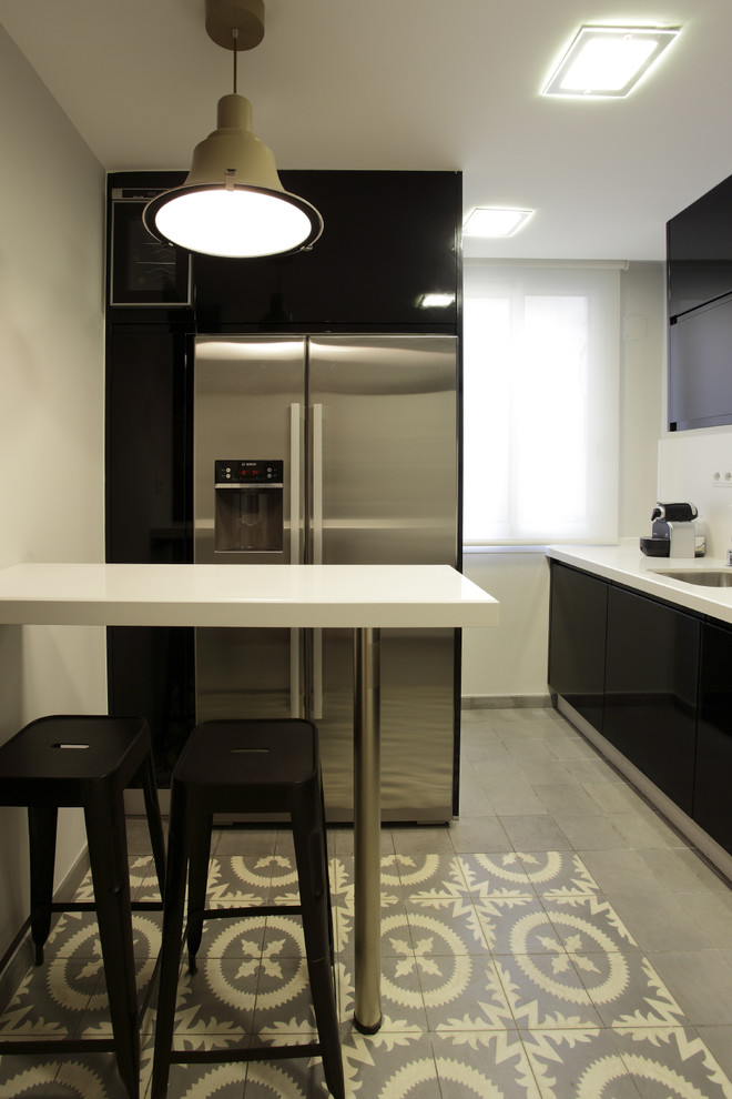 Photo of an industrial kitchen in Madrid.