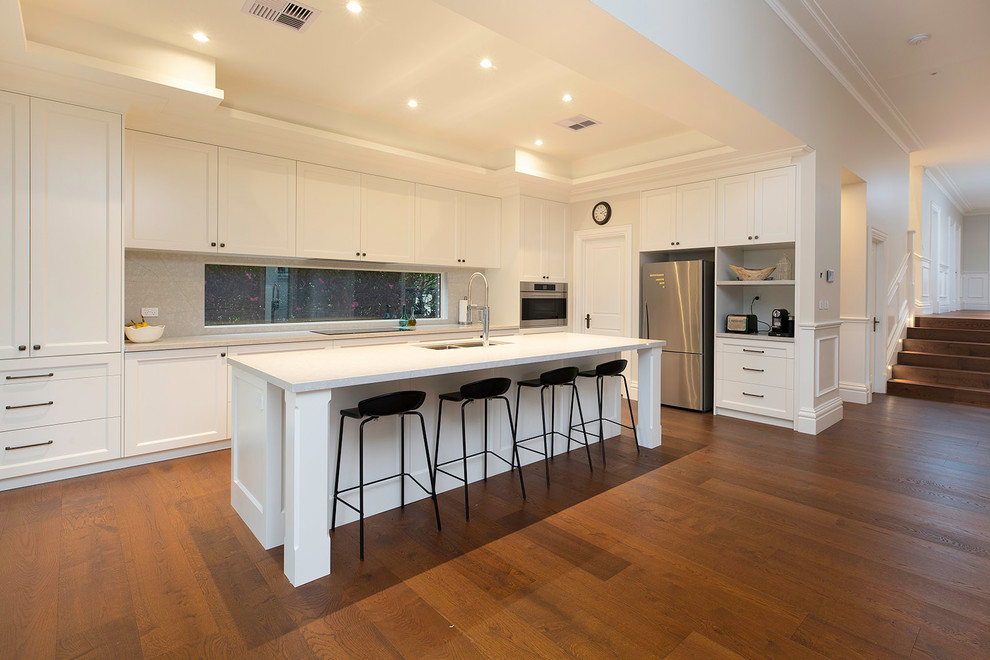 Example of a cottage kitchen design in Sydney