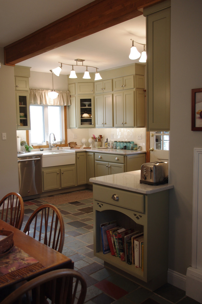 Cottage kitchen photo in Philadelphia