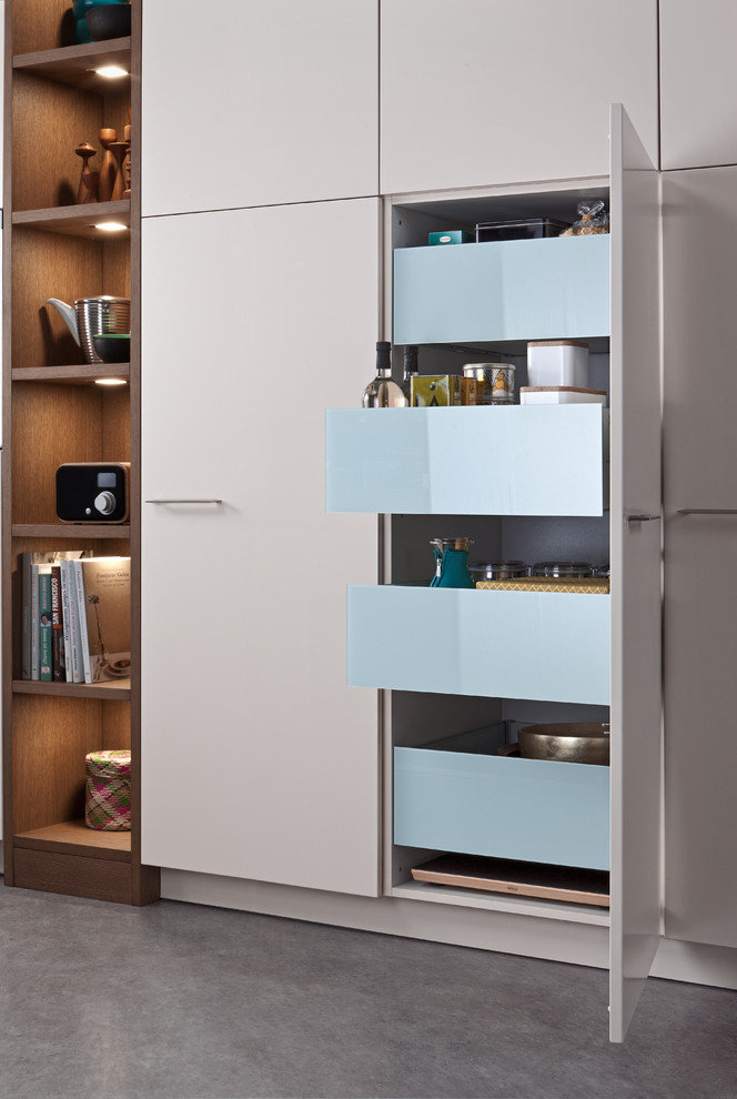 WallHung Kitchen Contemporary Kitchen San Francisco by Leicht