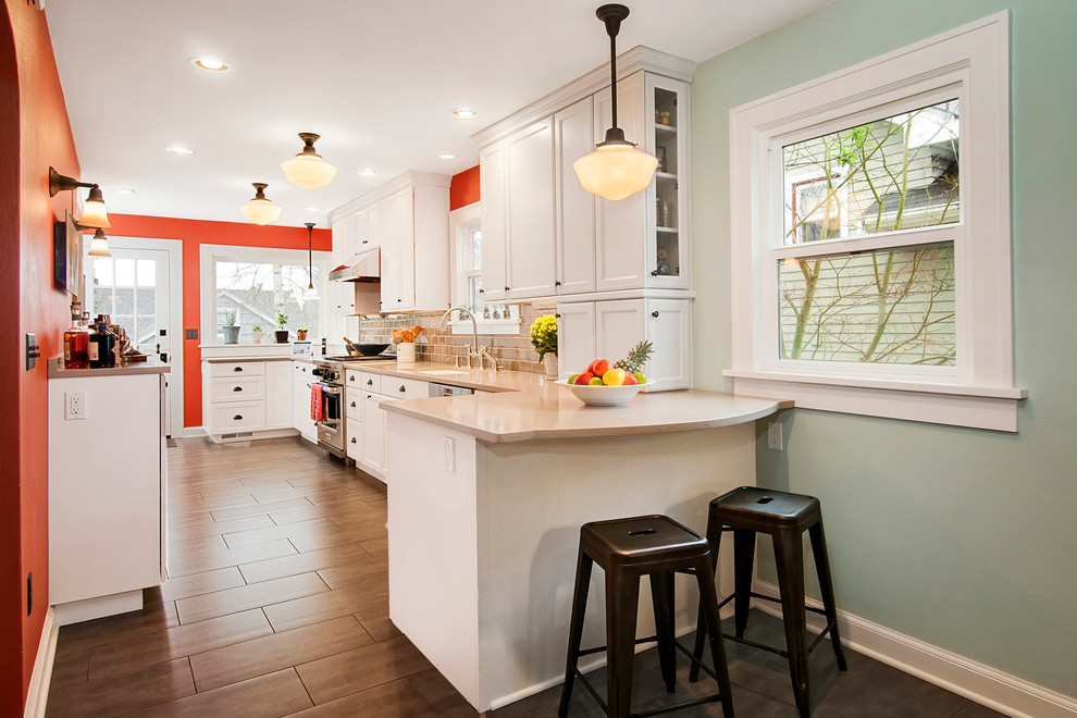 Wallingford Kitchen Traditional Kitchen Seattle by Kayron Brewer, CMKBD / Studio K B Houzz