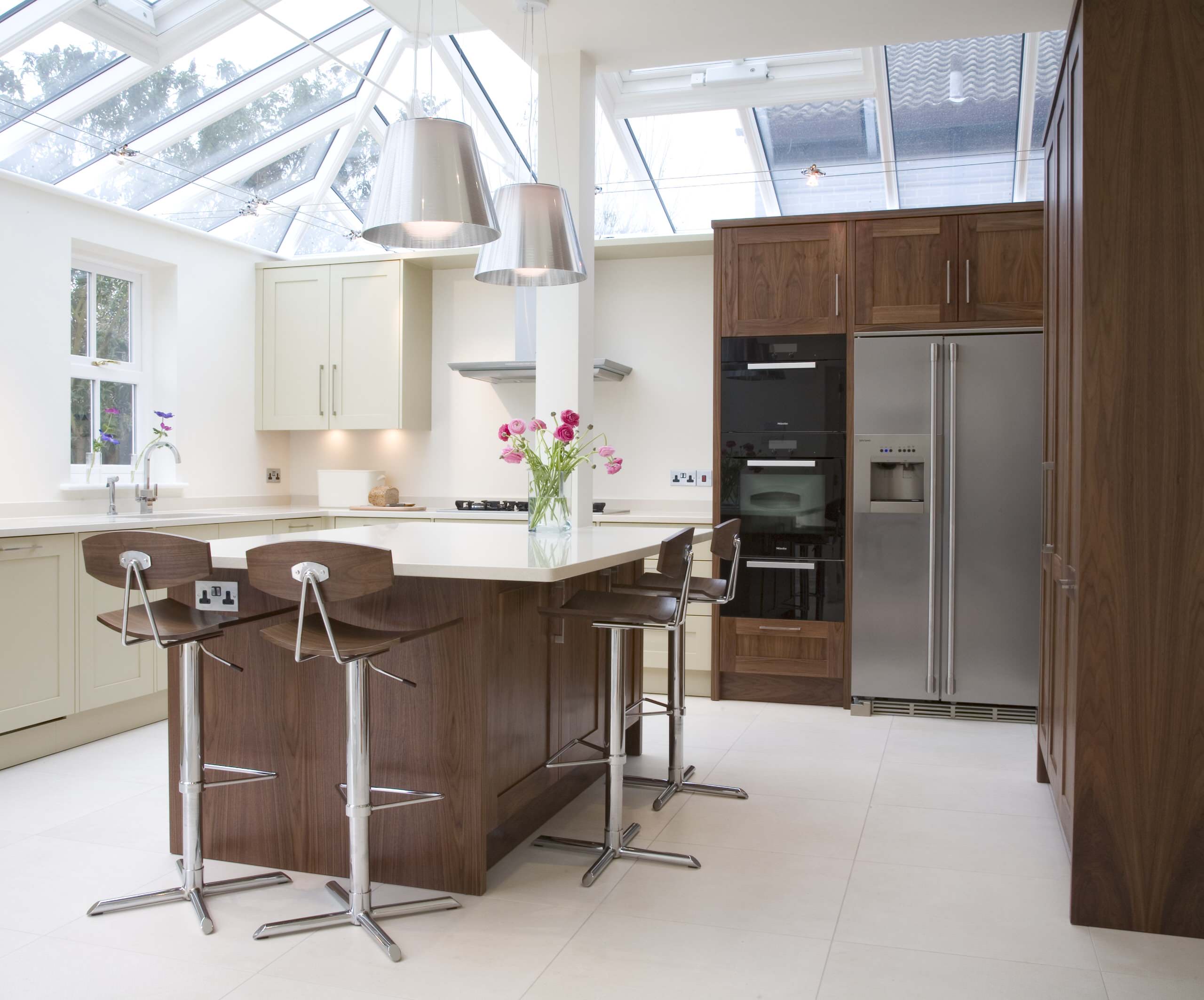 Square Kitchen Island Houzz