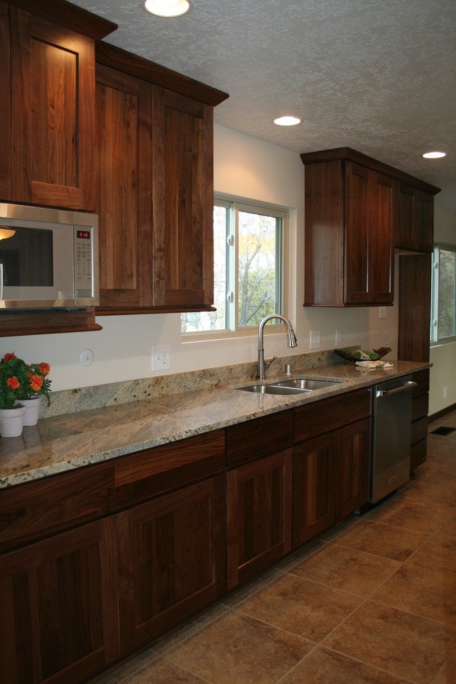 Walnut Cabinets - Traditional - Kitchen - Albuquerque - by ...