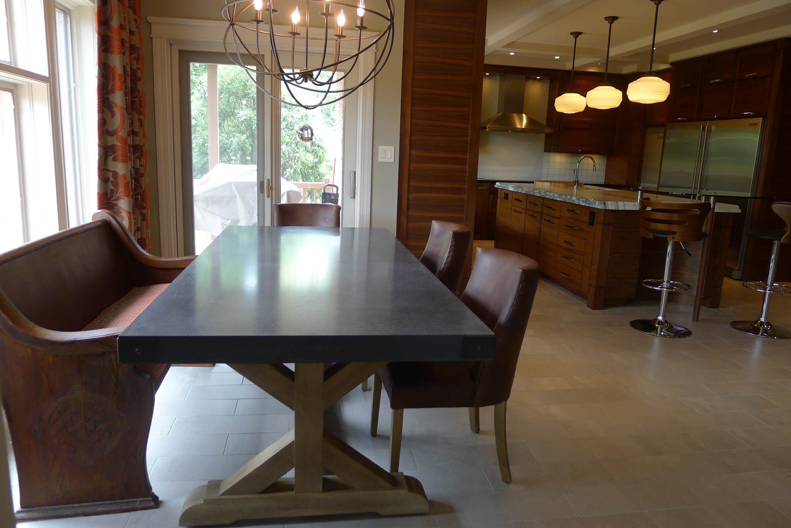 Reclaimed Railroad Tie Dining Table Houzz