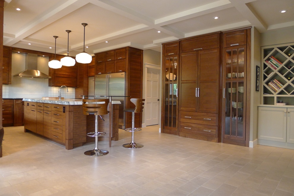 Example of a trendy kitchen design in Indianapolis