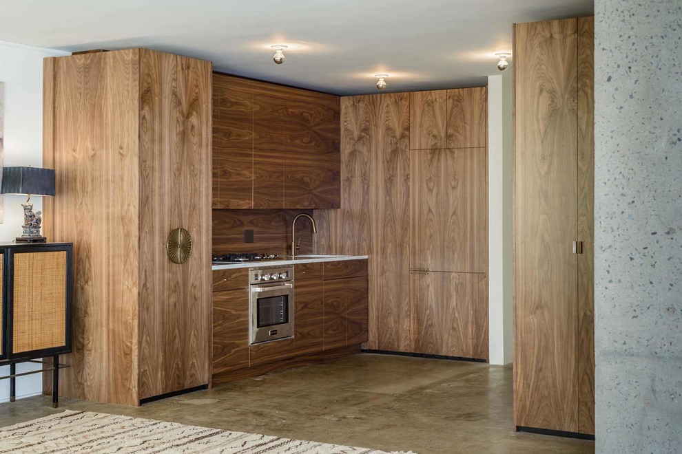 Walnut IKEA Kitchen - Contemporary - Kitchen - New York - by ...