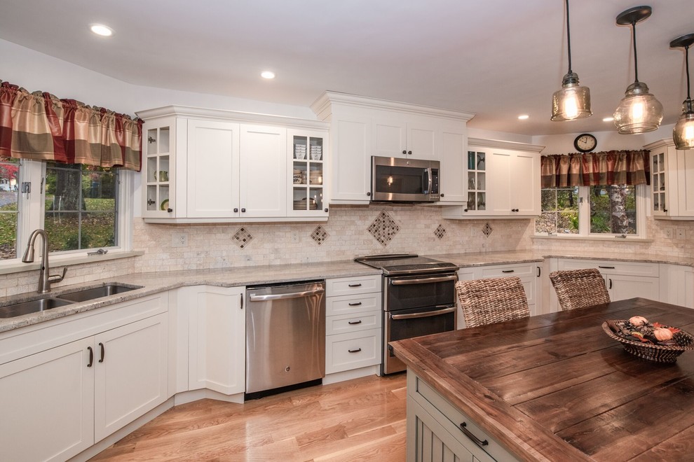 Warm & Inviting in Danbury Contemporary Kitchen New York by