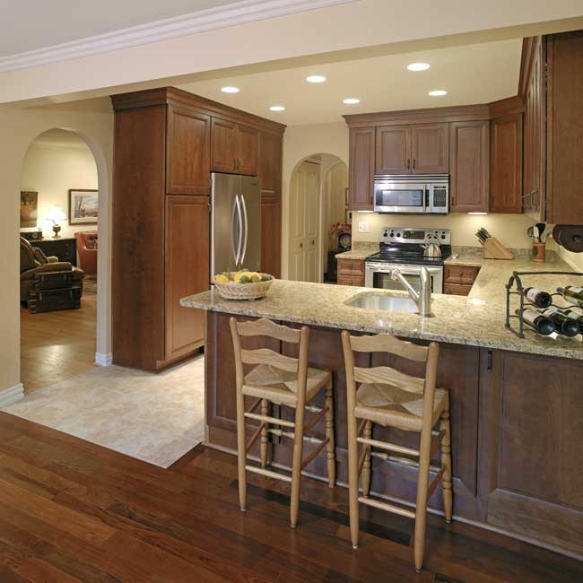 Warm Inviting Kitchen Contemporary Kitchen Detroit by